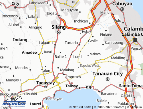 MICHELIN Lumil map - ViaMichelin