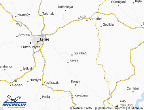 Mappa MICHELIN Güllübağ - ViaMichelin