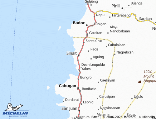 MICHELIN Curtin map - ViaMichelin
