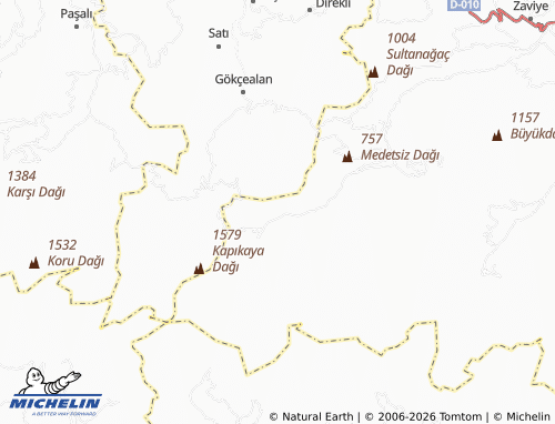MICHELIN Davutlu map - ViaMichelin