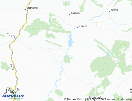 Mappa MICHELIN Alcaine - ViaMichelin