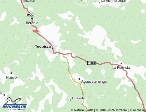 Carte MICHELIN Cipresal - ViaMichelin
