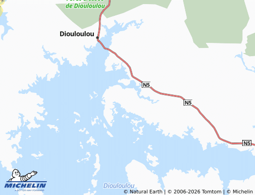 MICHELIN Kabiline map - ViaMichelin