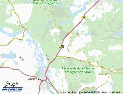 MICHELIN Vogelsang map - ViaMichelin