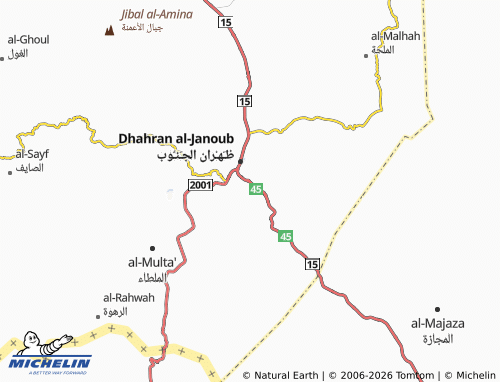 MICHELIN-Landkarte al-Aizdihar - ViaMichelin