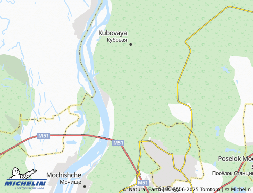 MICHELIN Krasnyy Yar map - ViaMichelin