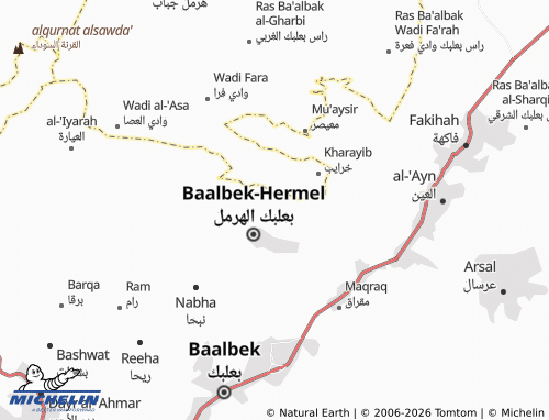 Carte MICHELIN Sabouba - ViaMichelin