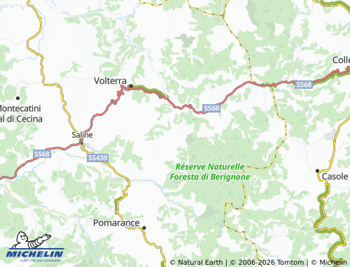 Kaart MICHELIN Mazzolla - ViaMichelin