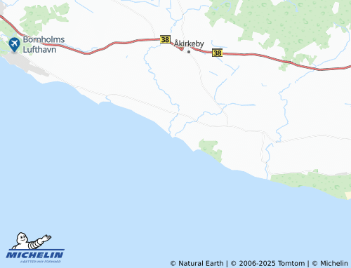 MICHELIN Boderne map - ViaMichelin