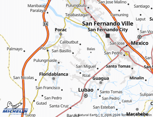 MICHELIN Becuran map - ViaMichelin