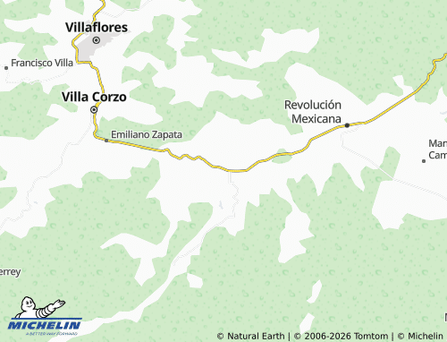 Mappa MICHELIN La Secundaria - ViaMichelin