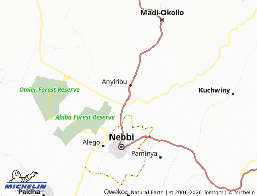 Mapa MICHELIN Okubu - ViaMichelin