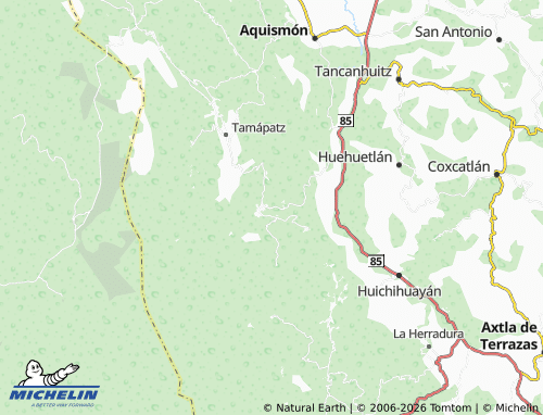 Mappa MICHELIN Nueva Tampaxal - ViaMichelin