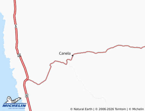 Mappa MICHELIN Canela - ViaMichelin