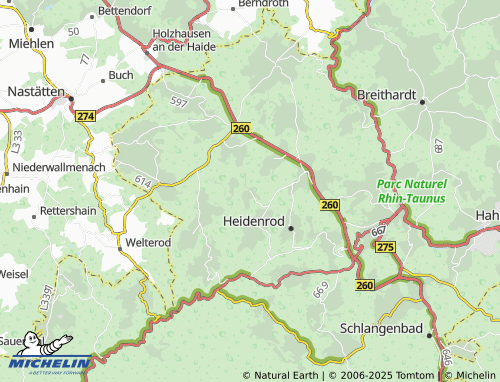 MICHELIN Wisper map - ViaMichelin