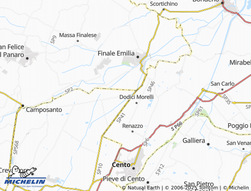 MICHELIN Galeazza map - ViaMichelin