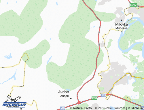 MICHELIN-Landkarte Lesnoy - ViaMichelin