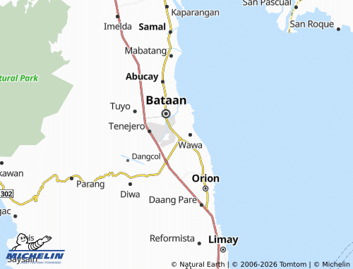 MICHELIN Pilar map - ViaMichelin