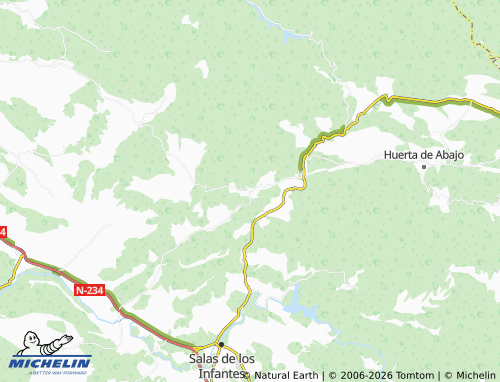 MICHELIN Vizcaínos map - ViaMichelin