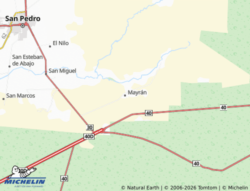 Mapa MICHELIN Mayrán - ViaMichelin