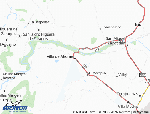 Mappa MICHELIN Ampliación Ahome - ViaMichelin