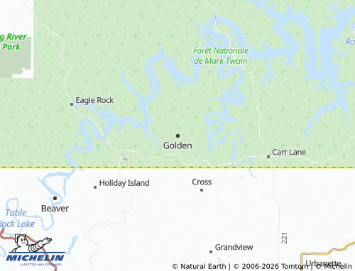 Mapa MICHELIN Golden - ViaMichelin