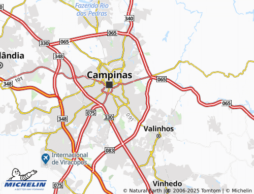 MICHELIN Jardim Ouro Branco map - ViaMichelin