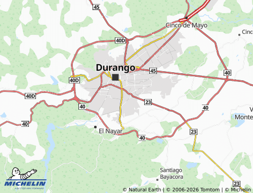 Mapa MICHELIN Praderas del Sur - ViaMichelin