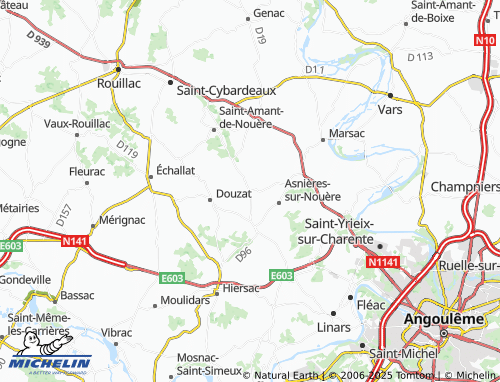 MICHELIN-Landkarte Neuillac - ViaMichelin