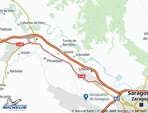 MICHELIN-Landkarte Sobradiel - ViaMichelin