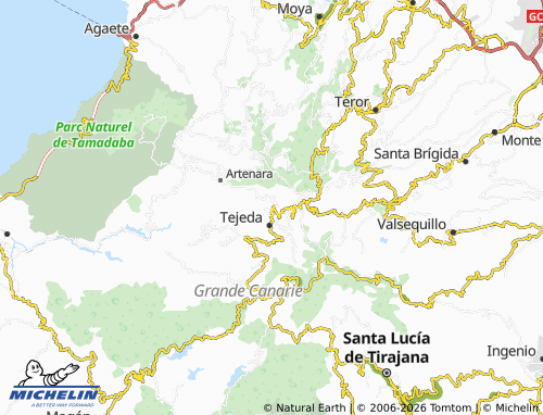 Mapa MICHELIN Guardaya - ViaMichelin