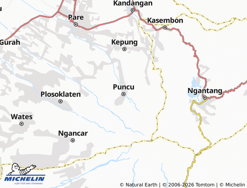MICHELIN-Landkarte Puncu - ViaMichelin