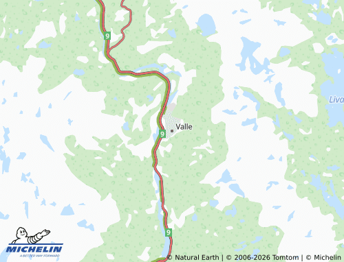 Mapa MICHELIN Valle - ViaMichelin