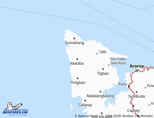 MICHELIN Mataba map - ViaMichelin