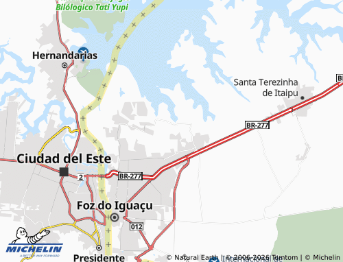 MICHELIN Cidade Nova map - ViaMichelin