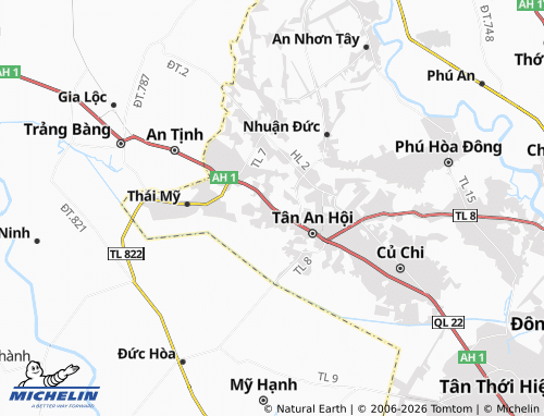 Mapa MICHELIN Phước Hiệp - ViaMichelin