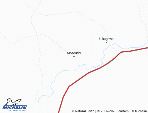Mappa MICHELIN Moseushi - ViaMichelin