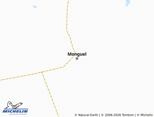 MICHELIN Monguel map - ViaMichelin
