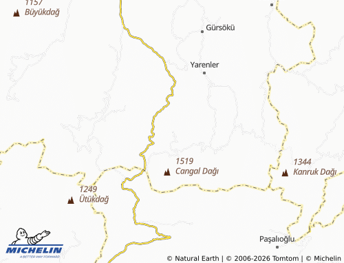 Mappa MICHELIN Erikli - ViaMichelin
