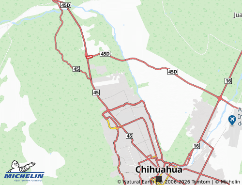 MICHELIN-Landkarte Sahuaros - ViaMichelin