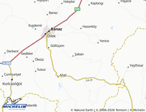 Mappa MICHELIN Şaban - ViaMichelin