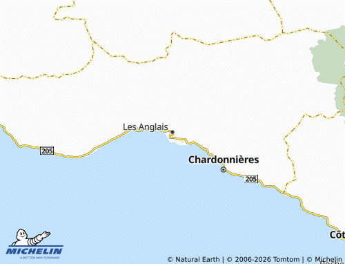 Mappa MICHELIN Les Anglais - ViaMichelin