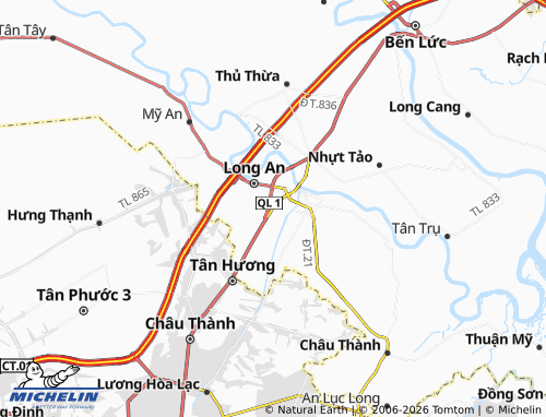 Mappa MICHELIN Phường 4 - ViaMichelin