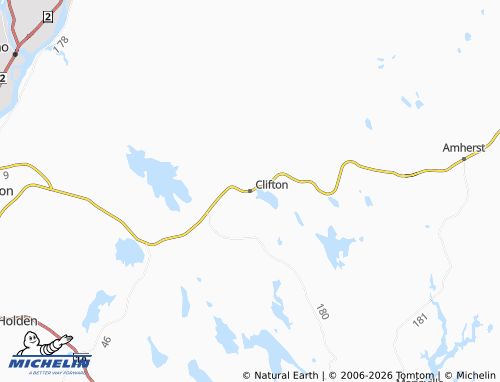 Mapa MICHELIN Clifton - ViaMichelin