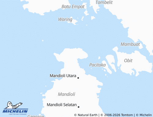 MICHELIN Akedabo map - ViaMichelin