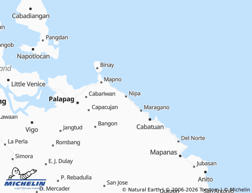 MICHELIN Nipa map - ViaMichelin