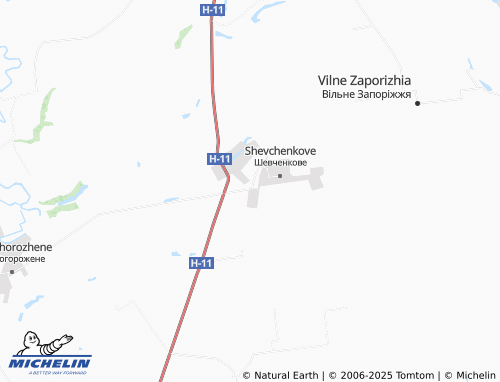 MICHELIN-Landkarte Poltavka - ViaMichelin