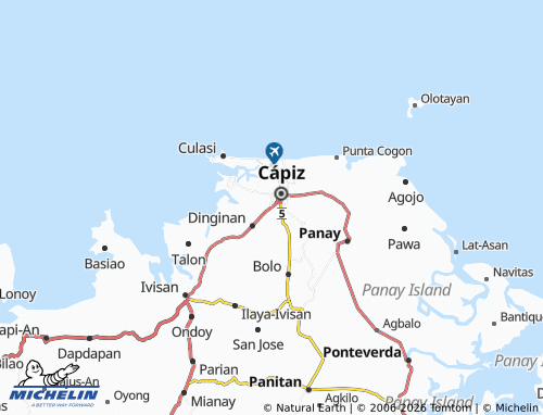Mappa MICHELIN Punta Tabuc - ViaMichelin
