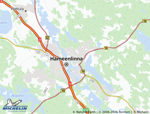 MICHELIN-Landkarte Hätilä - ViaMichelin