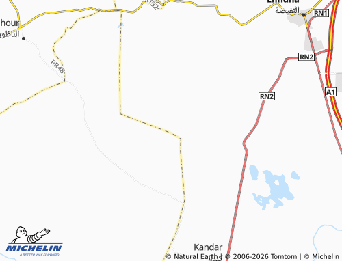 MICHELIN Seedi Abd Allah Bin Mufdah map - ViaMichelin